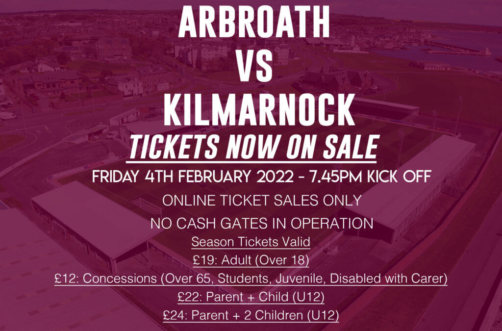 2022/23 Half-Season Tickets now on Sale! - Kilmarnock FC