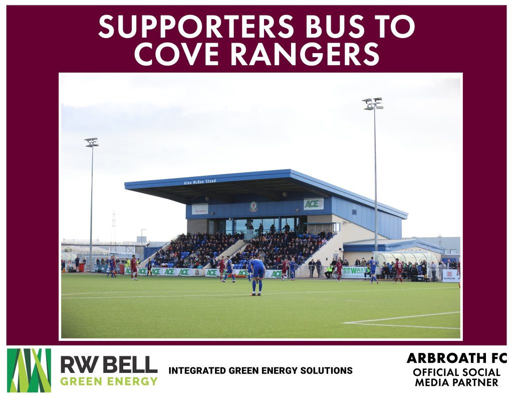 Arbroath FC Supporters Bus To Cove Rangers - Arbroath FC